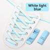 Gradient Elastic Laces Sneakers Magnetic Lock Shoelaces Without ties Kids Adult lazy No Tie Shoe laces for Shoes Accessories