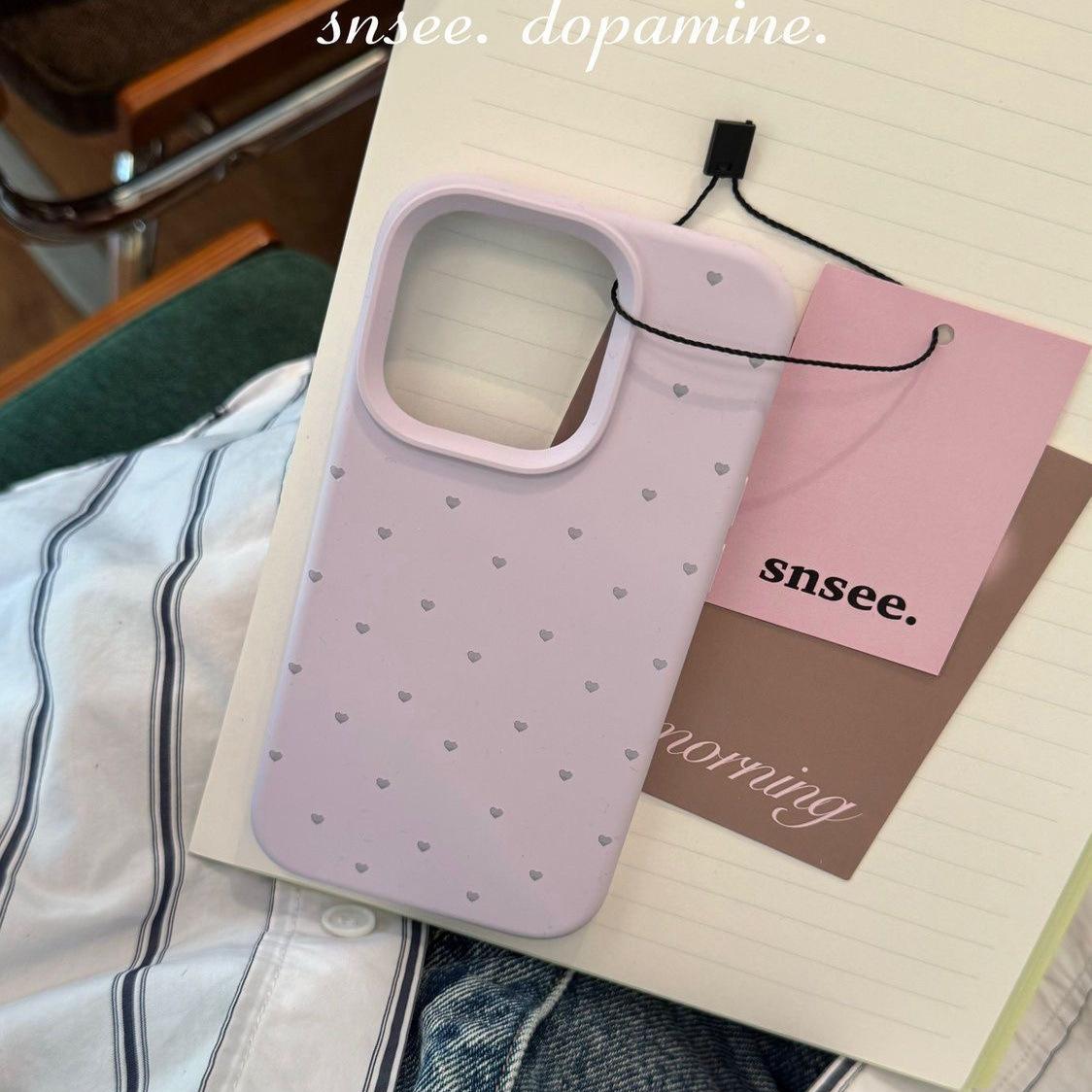 

Liquid Silicone Solid Color Love Apple 15 Mobile Phone Case Suitable for IPhone14promax New Style Anti Fall 13 Girls iPhone 16