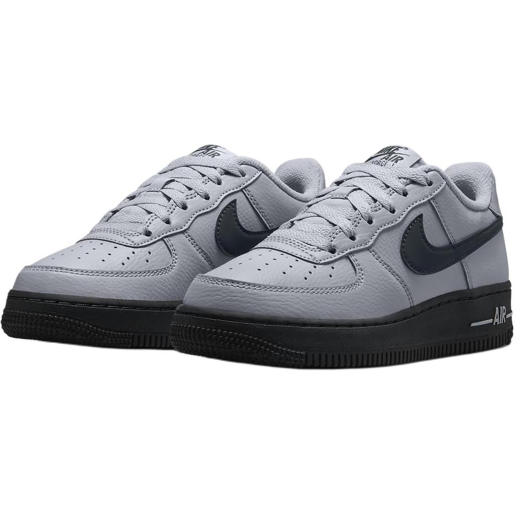 New Nike Air Force 1 Slip Resistant Cushioning Low Top Kids' Skateboarding Shoes Black Kids' HQ3807-002