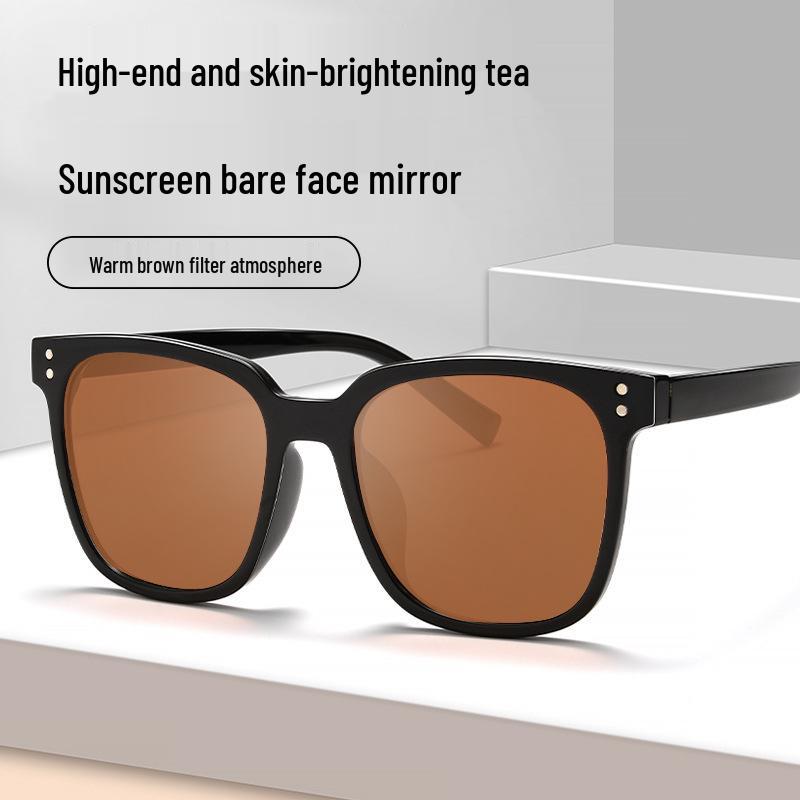 Bestfen Sunset Blush Square Polarized Sunglasses with UV Protection TY05F