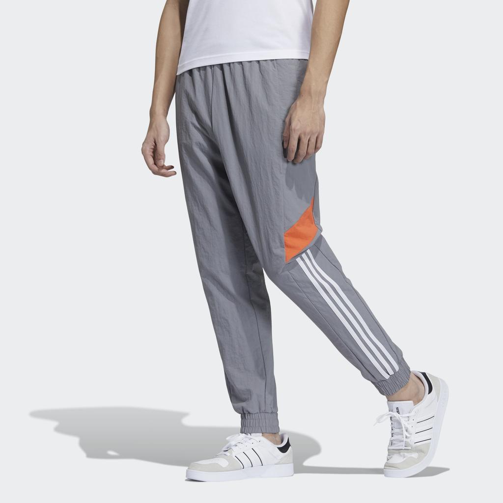 adidas neo M Cs Wvn Tp 2 Logo Woven Athletics Sports Pants light grey Men's GP5667