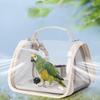 Bird Travel Carrier Bird Transport Backpack with Perch Parakeet Carrier Bag for Parrot Parakeet Cockatiel Conure Cockatoo