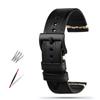 Watchband Vintage Genuine Leather Watchbands 20mm 22mm 24mm Black Dark Brown Men Cowhide Watch Band For Panerai  for SEIKO