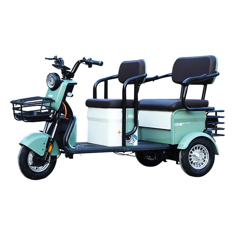 Electric Tricycle for Commuting: Long Battery Life, Ideal for Elderly & New Mothers