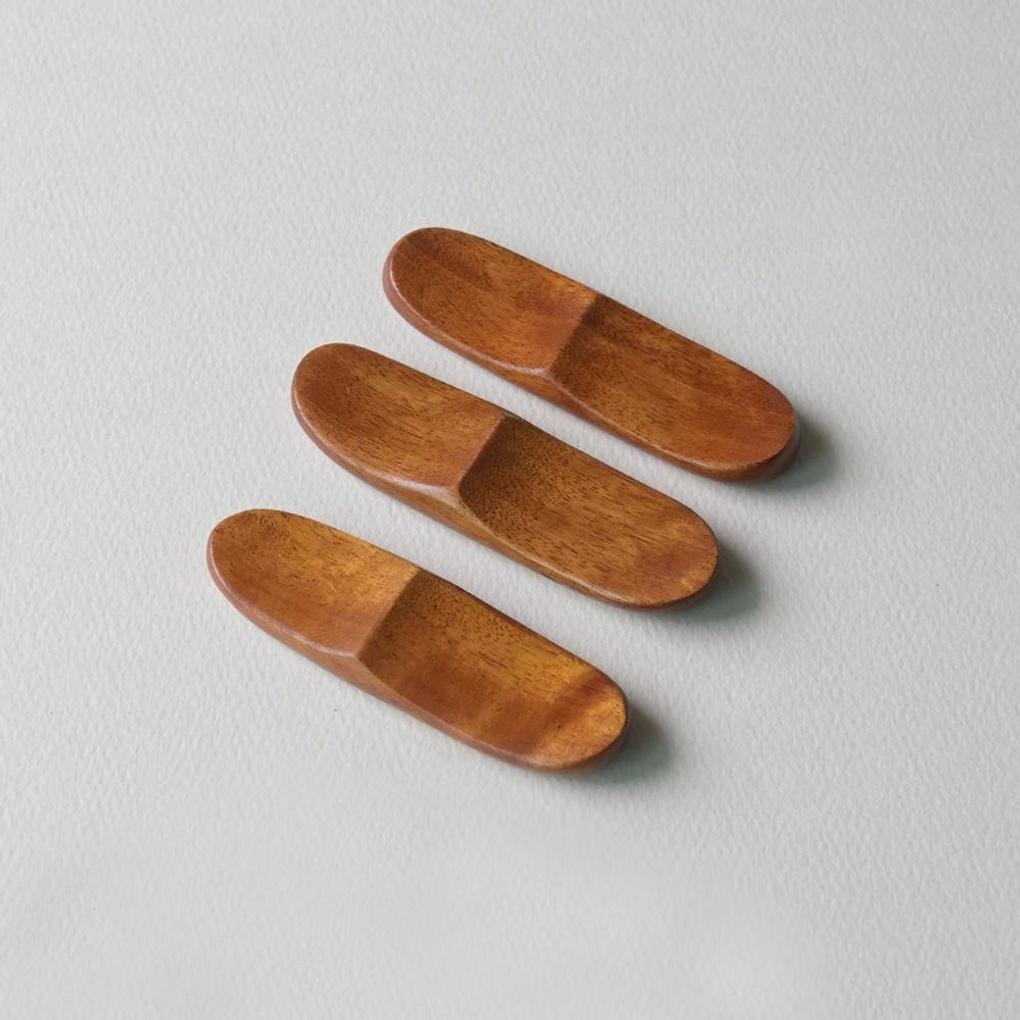 Romwood Rosewood Wooden Spoon Rest Round