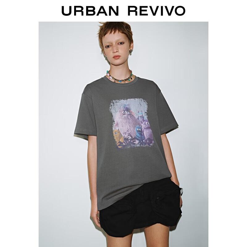 UR 2025 Women s Graphic Print Short Sleeve T-Shirt S