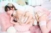 [Clearstone] Poppy Doll Cosplay Halloween Negligee Kitty Women's Brown