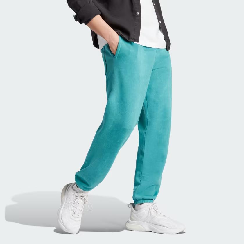 New Adidas Knitted Sweatpants Men Arctic Blue IJ6931
