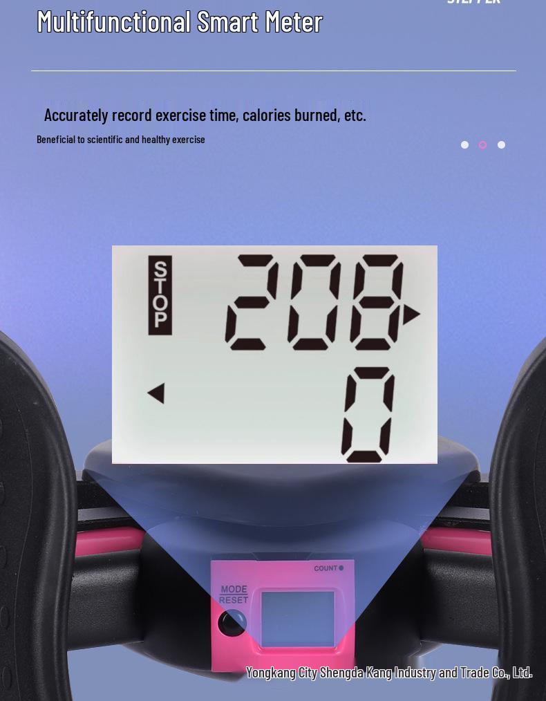 Indoor Silent Hydraulic Stepper Fitness Exercise Machine for Slimming Legs