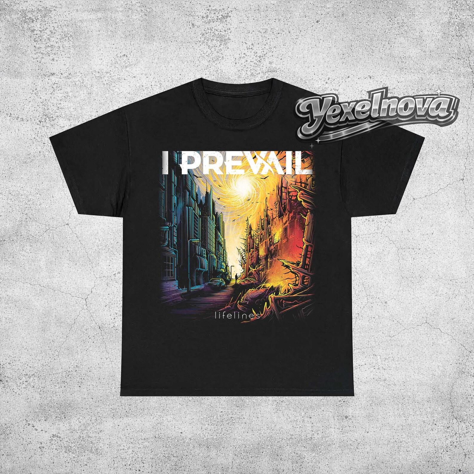 I Prevail Lifelines Album T-Shirt – Unisex Rocker Band Merch L