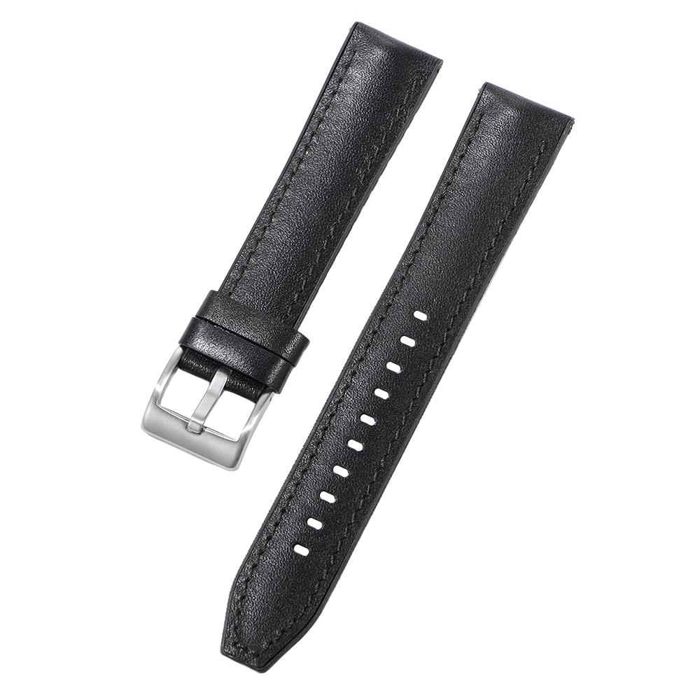 20mm 22mm Strap for Huawei Watch4 4 Pro/Watch 3 Pro Men Women Leather+Silicone Base Waterproof Sport Watch Band Casusl Wristband