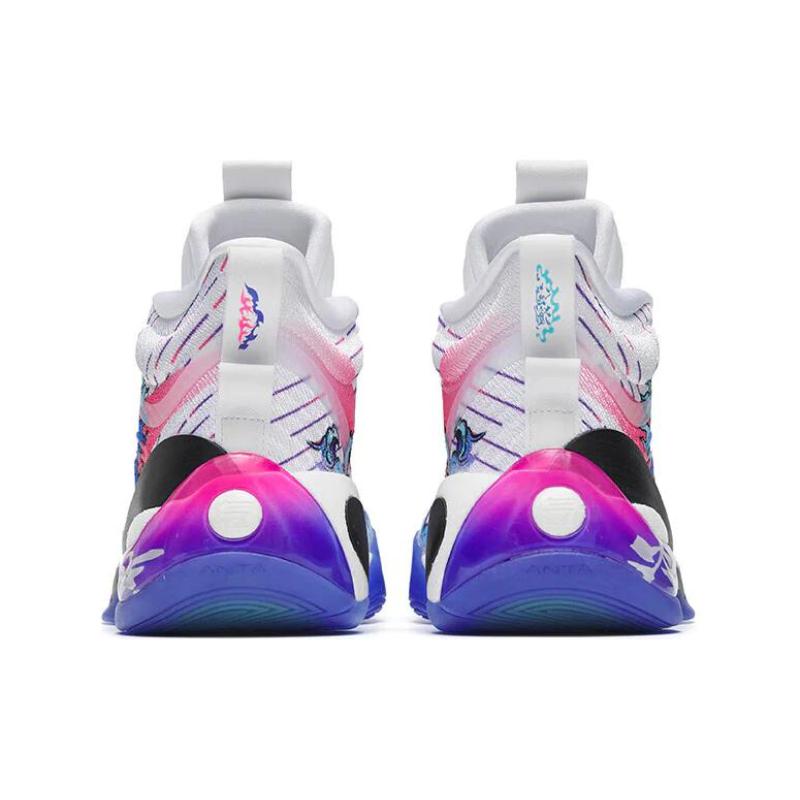 Anta KT7 KT 7 Cushioning Slip Resistant Abrasion Resistant Coverage Support High top Performance Basketball Shoes Men's Sneakers 112241102-2