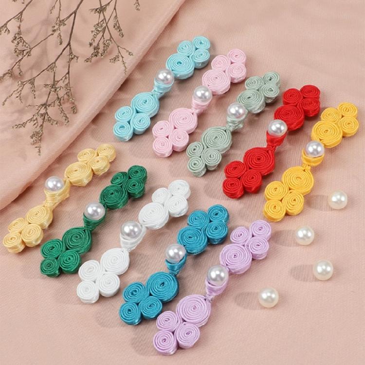 Cheongsam Button Beads Chinese Closure Button Chinese Traditional Knots Button Closure Sewing Fastener