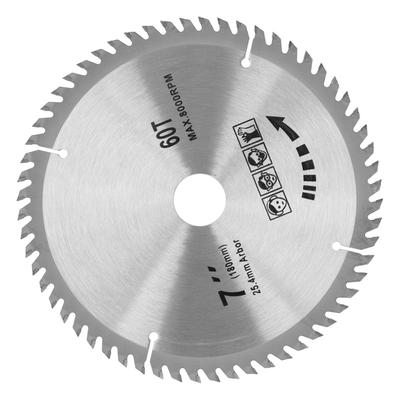 7x60T Circular Saw Blade Woodworking Cutting Disc Tool Carpentry Accessory 180mm