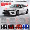Car Hood Front Grill Rear Trunk H Emblem Logo Sticker Honda Civic Fit Jazz Accord CRV HRV City Odyssey Passport Pilot Vezel