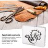 DIY Leather Cutting , Dragon Shape Leather Cutting Tool Steel Rule Leather Die Cut Punch Tool Cutting Die for DIY Leather Craft Strap Fabric