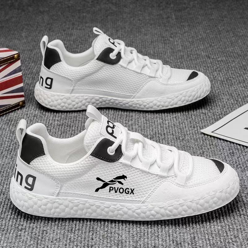 Summer Casual Shoes Men's Mesh Thin Sneakers Running Shoes Soft Sole Versatile Student Board Shoes Trendy Forrest Gump Shoes