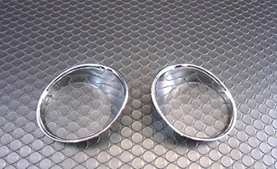 BRIGHTZ Chrome Fog Light Covers for the Voxy Fits the Voxy and ZRR and 75W 70/75 (Late Model) [FOG-COV-075], ZRR70G, ZRR70W, ZRR75G, ZRR75W, 70G, 70W,