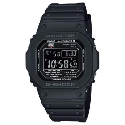 Casio G-SHOCK G-Shock Laikrodis Vyriškas Vandeniui Atsparus Atsparus Smūgiams Saulės Baterija Radijo Valdomas Skaitmeninis Juodas GW-M5610U-1B