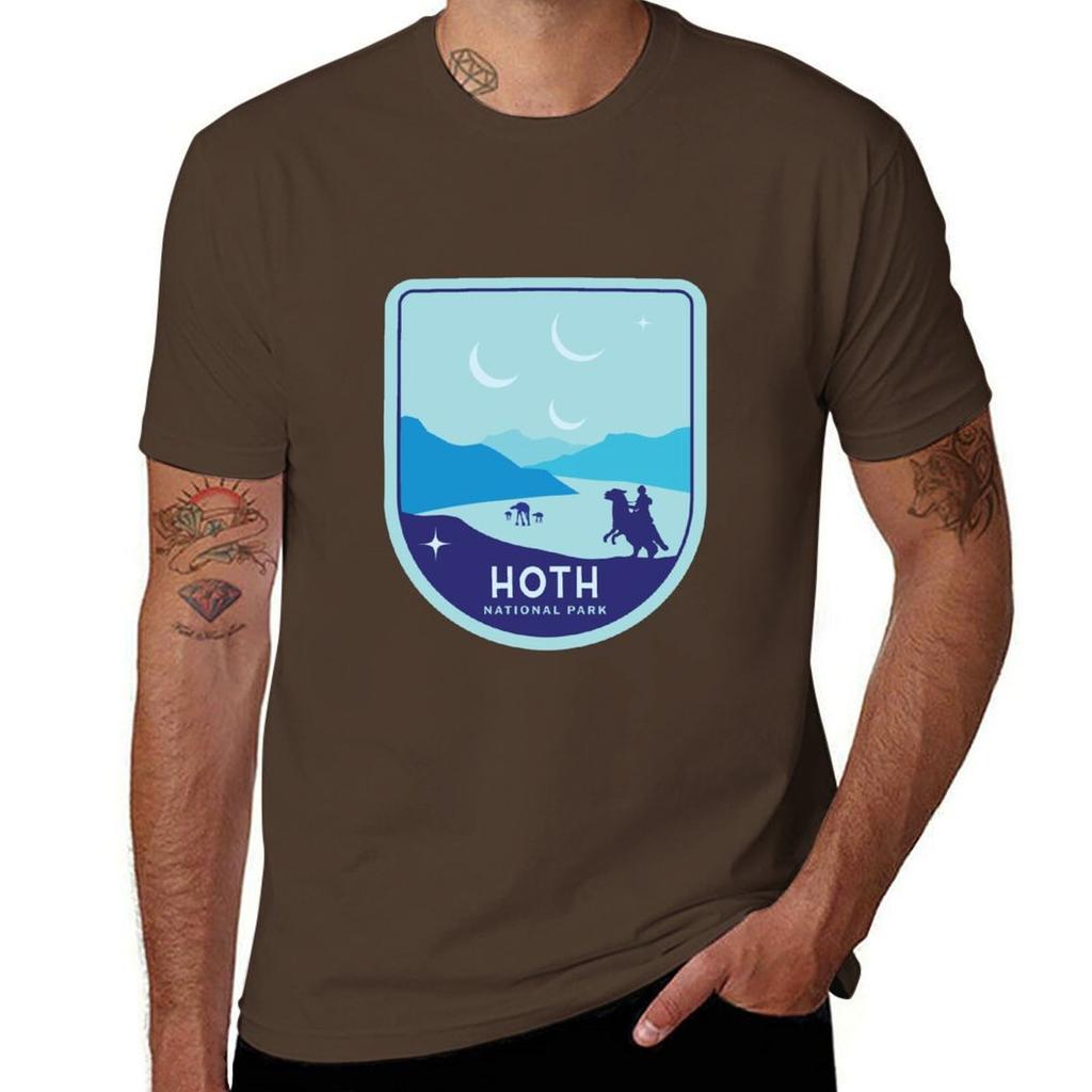 Hoth T-Shirt Vintage Aesthetic Clothing Tshirts for Men