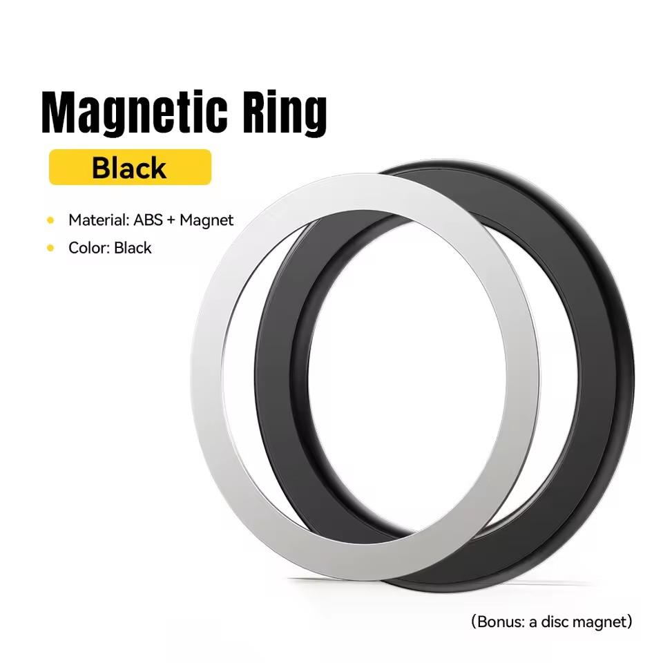 Essager Magnetic Metal Ring for iPhone 16 15 14 MagSafe Magnet for Android Phones Plate Sticker Rings For Wireless Charger Stand