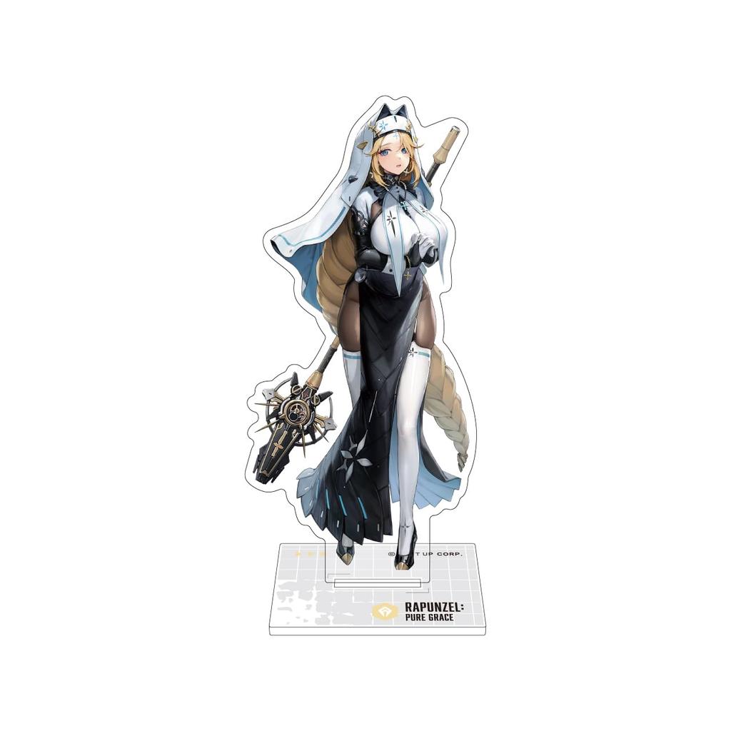 Algernon Products Goddess of Victory: NIKKE Acrylic Stand Rapunzel: Pure Grace Approx. W49-111 X H125mm or Less Made of Acrylic