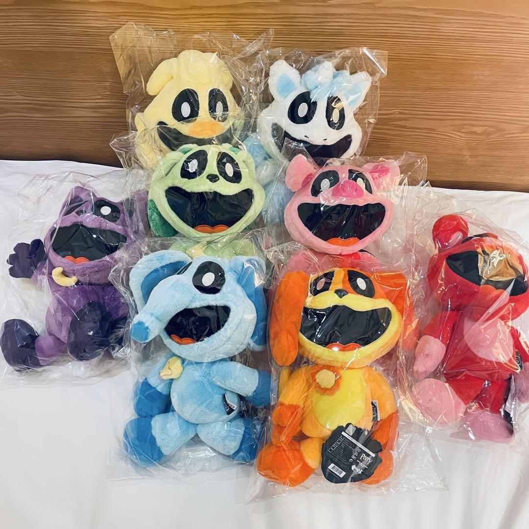 

Мягкая кукла Poppy Playtime Official Smiling Critters, 8 типов, полный набор