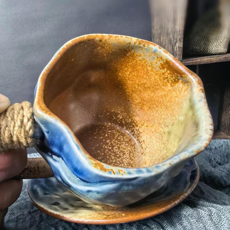 OLOEY Keramik Pour Over Kaffeebecher Set