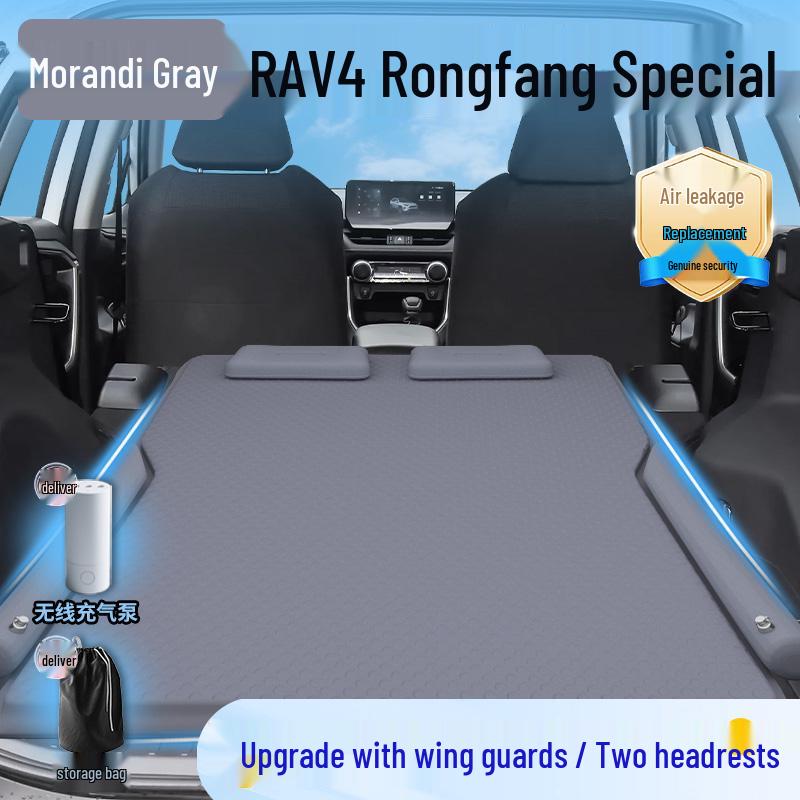 Inflatable Mattress for Toyota RAV4 Trunk & Rear Seat