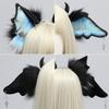 Anime Headband Bendable Devil Bat Ear Hairhoop Girl Halloween Dress Up Hairband  Costume Masquerades Headwear