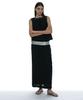 Partimento Woman Sheer Layered Maxi Skirt_Black