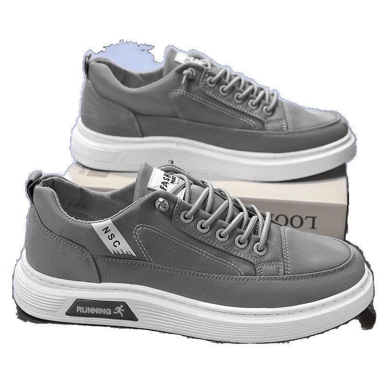 Herrenschuhe neue Sommer Eis Seide atmungsaktive Canvas Schuhe Herren Freizeitschuhe Stoffschuhe