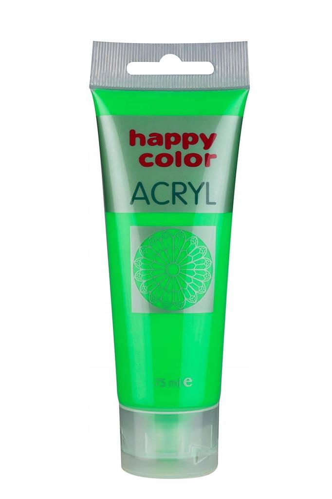 FARBA AKRYLOWA 75ML ZIELONY FLUOR(501) 9686