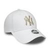 NEW ERA, Wmns metallic logo 9forty neyyan, Whi
