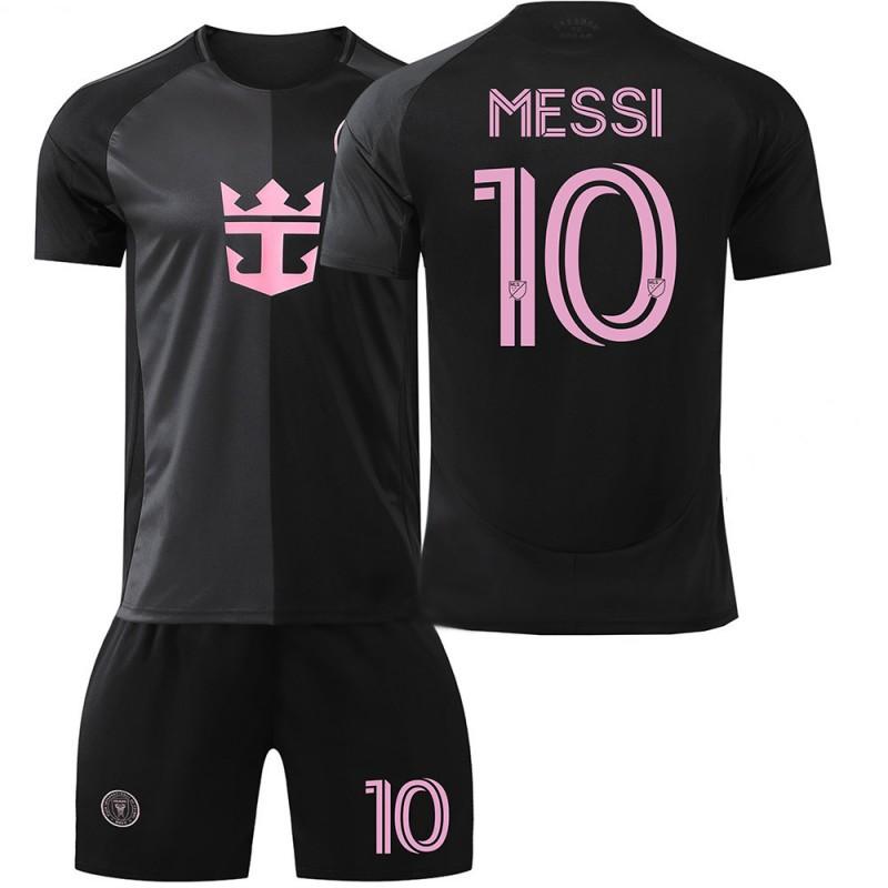 2526 Miami Jersey Adult Children's Short-sleeved Football Set No. 9 Suarez 10 Messi