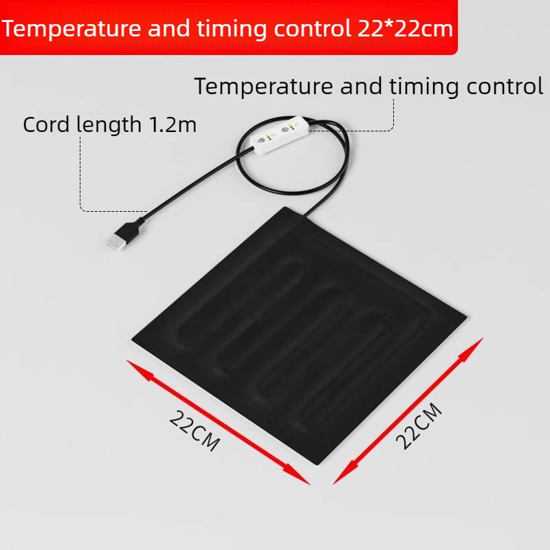 Reptilien Heizmatte USB Temperaturregelung Timer Schildkröten Terrarium Thermomatte Papagei Pflanze Heizmatte Reptilien Haustier Thermostat