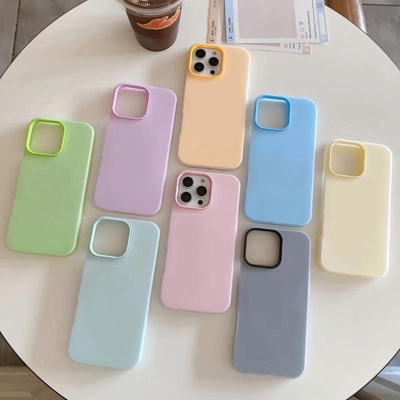 Skin Sensing Jelly Shell Suitable for Iphone16promax Mobile Phone Case Apple 15 Protective Case 14 Two In One 13 Anti Fall
