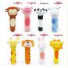 Itty-Bitty Baby Cartoon Rattle: Newborn Hand-Shaker Toy for Early Education.