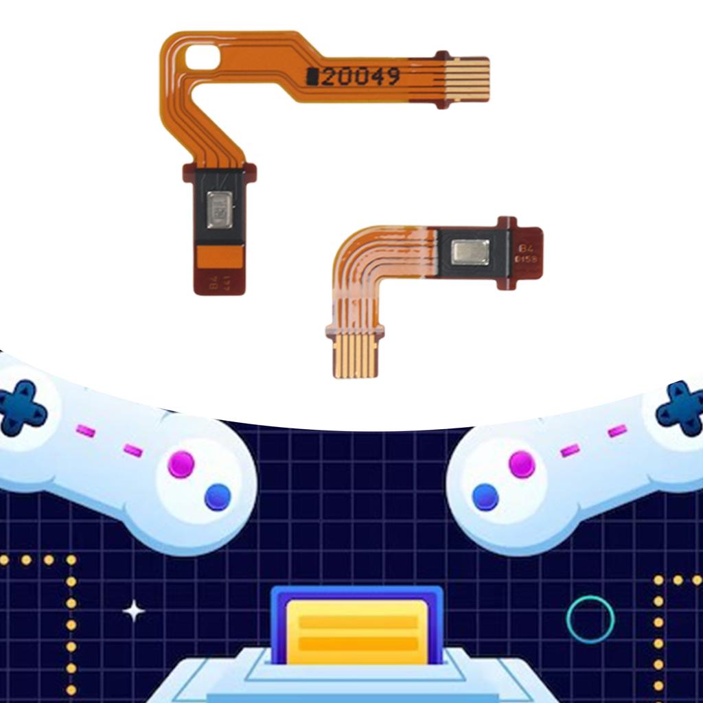 2Pcs/set Microphone Flex Ribbon Cable for PS5 V3 Game Controller Reliable Flexible Cable Flat Cord Improved Performance