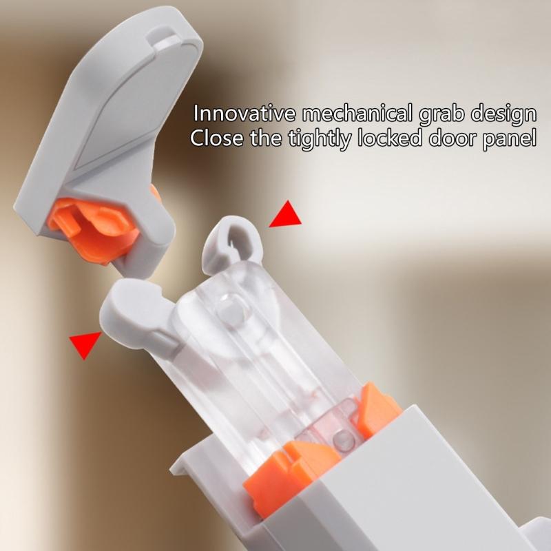 Magnetic Push to Open Cabinet Latches 4Pieces Strong Push Out Designs for Kitchen Supplies and Closet Daily Use