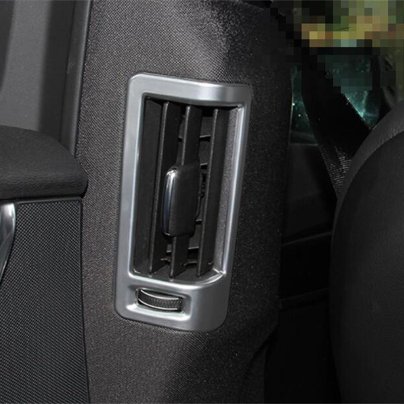 Car Pillar B Air AC Conditioning  Vent Outlet Frame Stickers Decoration Cover Trim For VOLVO XC60 2018 - 2024 ABS Accessories