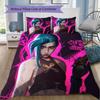 Jax's Silence Pattern Bedding,Quilt Set Quilt Cover Pillowcase Home Birthday Gift (1*duvet Cover+2*pillowcase,without core)XSJT0917059