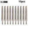 Drill Bit Bit Rotary Diamond Sleeve Shape 1-4mm 1/1.2/1.5/1.8/2/2.5/3/4mm