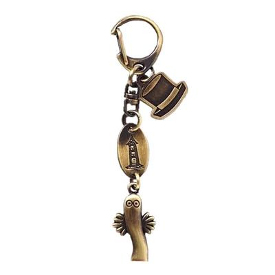 Zowie Moomin Die-cast Charm Gold Hattifattener 9562