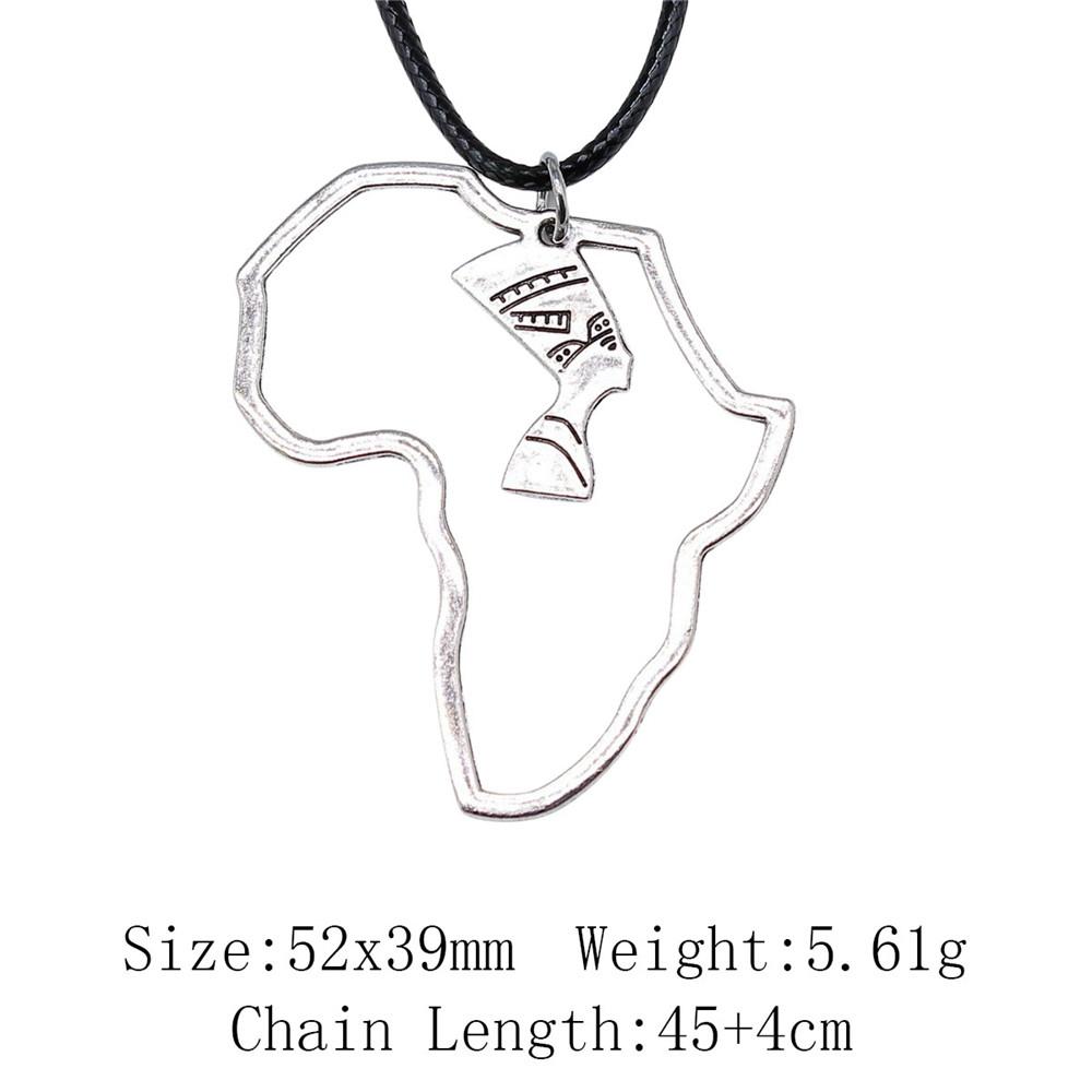 

2025 Тренд Лучший друг Ожерелье Главный Фараон Буддизм Ожерелье Кожаная Цепочка 45 см Аудитория Ожерелья С Кулоном A05-1pcs-52x39mm