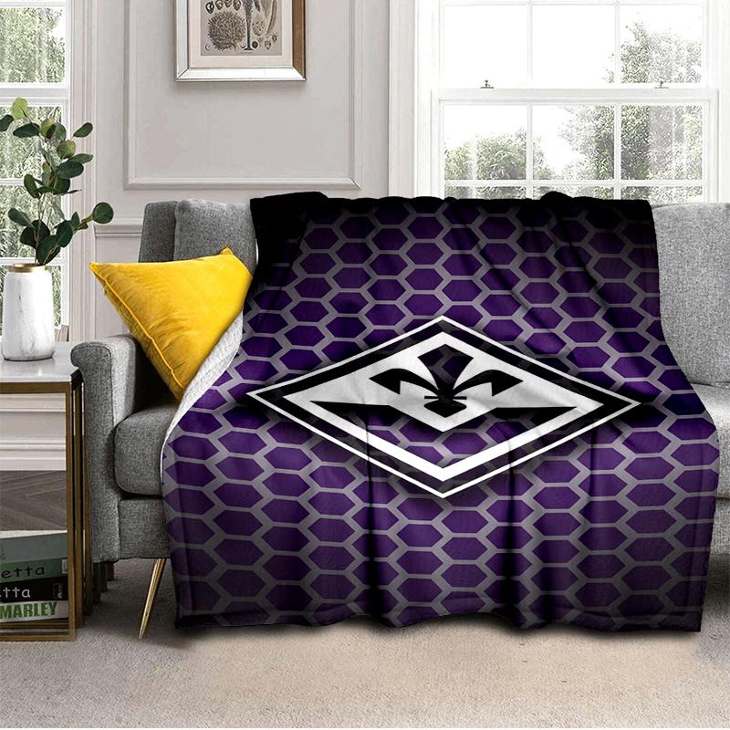 Fiorentina Football Club  Blanket Lightweight Ideal Bedding Blanket Perfect for Travel, Camping, Living Rooms, Offices, Sofas, Fan Christmas gift