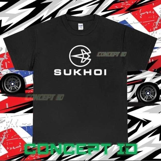 NEW SHIRT SUKHOI RUSSIAN AIRCRAFT SU 57 SU 35 LOGO FUNNY UNISEX T-Shirt S-5XL XL