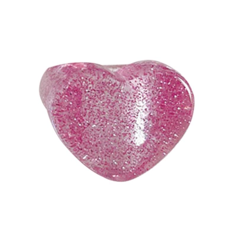 

Japan and South Korea Novel Glitter Bear Love Resin Ring Sweet and Lovely Girlish Wind Niche Wind Acrylic Ring for Girl