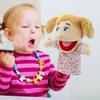 Daughter Hand Puppets - Soft Plush Hand Puppets Interactive Role-Play Storytelling Toys for Kids, Imaginative Play