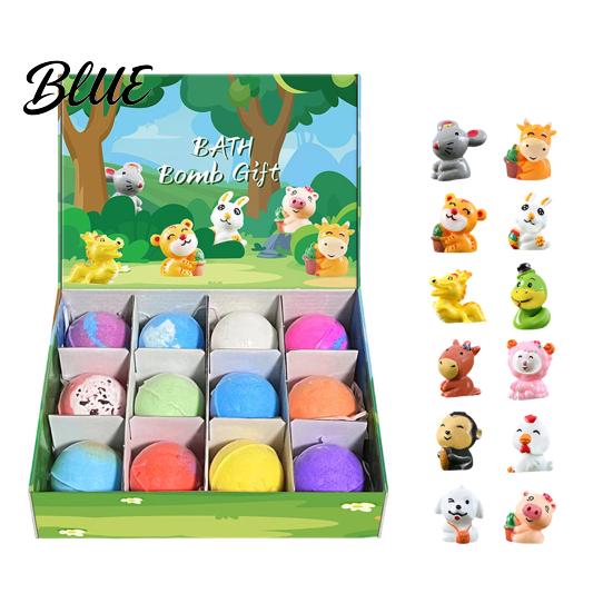 Kids Bathtub Surprise Toys 1 Set Ocean-Themed Bath Bombs with Fizzy Colorful Bubble Spa Tablets for Balls Spa-Like Relaxation Fun Gift Toddlers